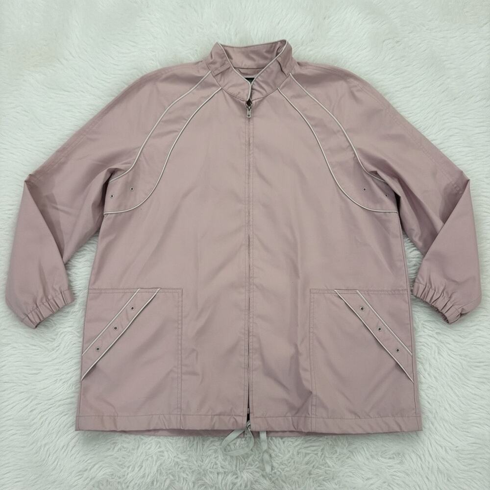 Current Seen Women's Purple Lightweight Windbreaker Jacket - Size 18 1/2
 b81